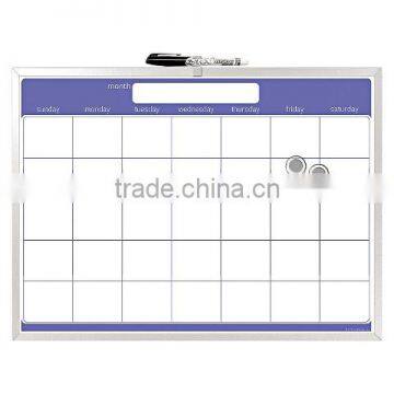 Monthly planner dry wipe childrens magnetic whiteboard