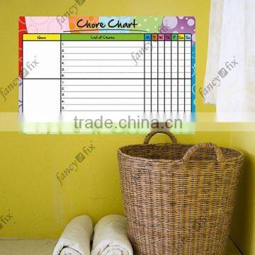 New arrival whiteboard stickers erasable dry erase wall calendars for wholesale