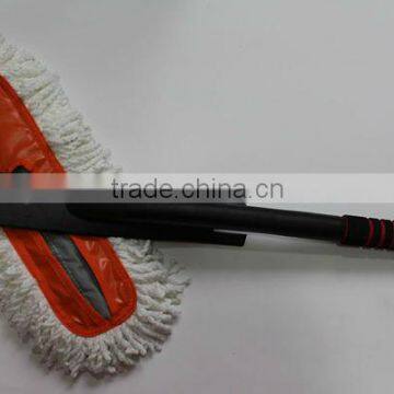 white microfiber car duster brush