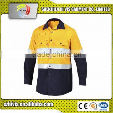 Top Quality hi Vis Safety Shirts With fr Reflective photo-3