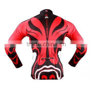 China soomom cheap wholesale cycling clothing summer long sleeve cycling jersey