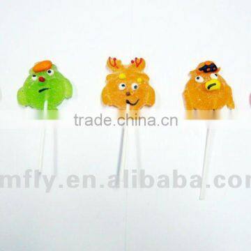 Individual Wrapped Cartoon Shape Jelly Pop Candy