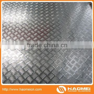 Hot sale and top quality aluminum threaded plate for truck