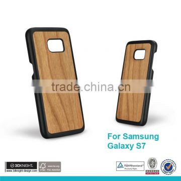 2016 new mobile accessory for samsung s7 free sample wood phone case