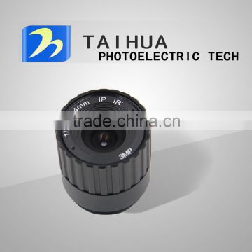 4mm F1.2 3MP CCTV lens for security