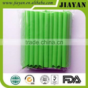 green plastic drinking straw weight with 1.6g