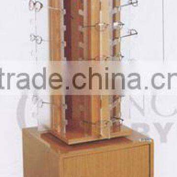 floor optical display stand;eyeglasses display rack;sunglasses display shelf;revolving spectacles display