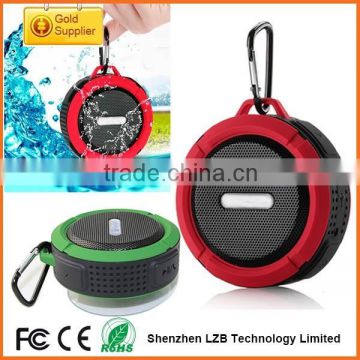 bluetooth silicone waterproof speaker, silicone waterproof speaker for gift