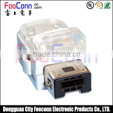 High Quality Cheap Wii 6pin male connector with solder-type