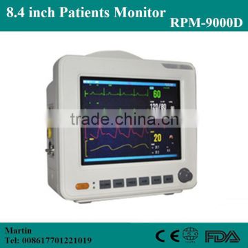 Hot Sale Medical Device Cheap Price Portable Patient Monitor CE Approved 8-inch Multi-Parameter Patient Monitor RPM9000D-Shelly