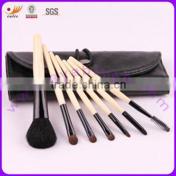 Professional cosmetic brush sets with the high quality hair,convenient packaging