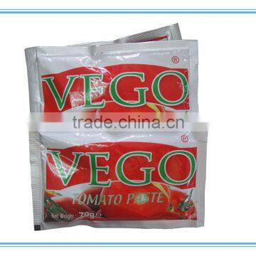 Organic 70g VEGO Brand Sachet Tomato Sauce photo-3