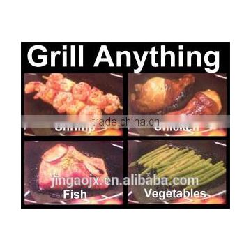 BBQ Grill Mat Non Stick Reuseable Easy To Clea Outdoor Camping New