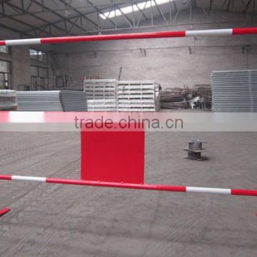 Temporary crowd control barrier, galvanized Pedestrian Barriers, french barricade