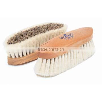 wooden back horse equipment brush