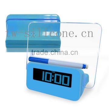 Plastic World Time LED Digital Clock with Music