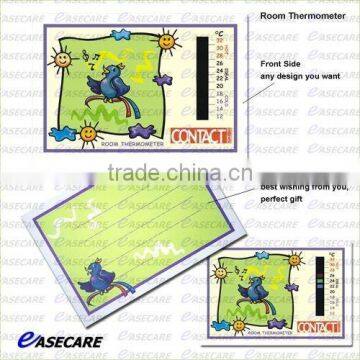 promotional gift with strip thermometer