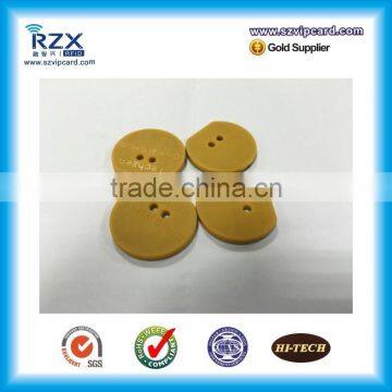 Customized ABS small HF 13.56MHz washable RFID laundry tag