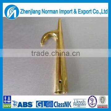 Marine brass hook for life boat