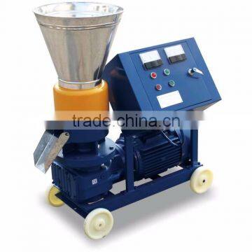 wheat straw flat die wood pellet machine