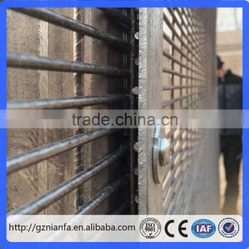 Hot Galvanized anti rust 358 fence panel export to South Africa(Guangzhou Factory)