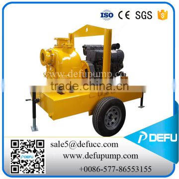 diesel engine driven low volume sewage pump