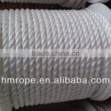 3 strand polypropylene rope