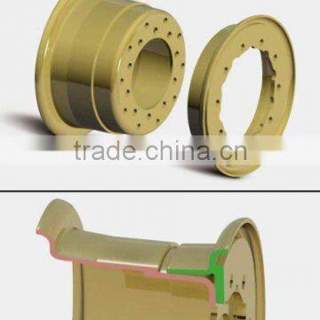 Cheap wheel rims for Heavy Duty Split Construction