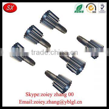 OEM & ODM Service Precision Zinc Plate Carbon Steel Pinion Shaft photo-6