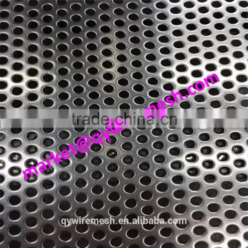 Alibaba.com high quality Spray polishing oxidation treatment perforated metal mesh