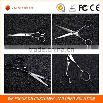 Top Quality Factory Price Curved Engraved Stylish Barber Shears Hair Scissors photo-2