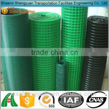 1 Inch PVC Coated 13 Gauge Chicken Cage Welded Wire Mesh for sale