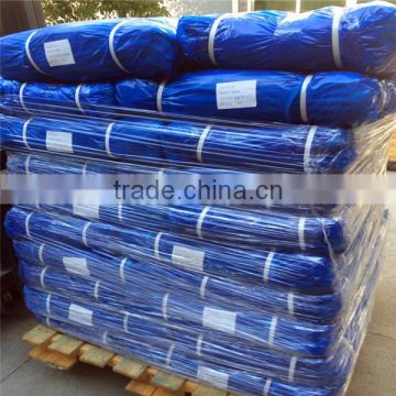 Pond lining Cross Laminated Tarpaulin blue color