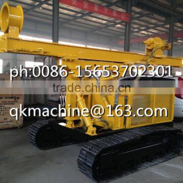 Excavator mounted hydraulic sheet pile driver vibro hammer for concrete piles