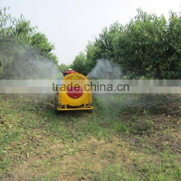 Trailer Type Vineyard Use Farm Garden Fruit Tree Orchard Boom Tank Air Blast Sprayer With High Press Diaphragm Pump photo-4