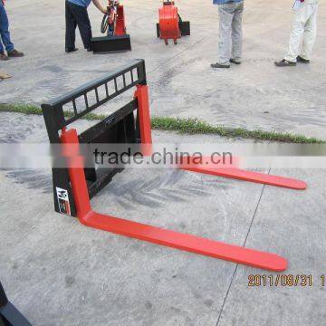 hot sale pallet fork for mini skid loader