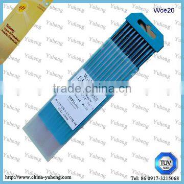2% Ceriated non-radioactive tungsten electrode for Pipeline small parts
