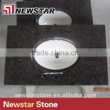 Cheap Tan Brown Granite Bathroom Vanity Tops