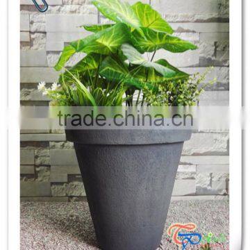 Light Foam Cement Urn Flower Planter Container