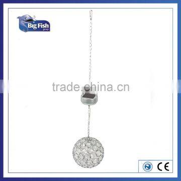 Solar light/crystal ball light/Changing solar crystal ball light solar led garden lawn light with crystal round ball 7colors ch