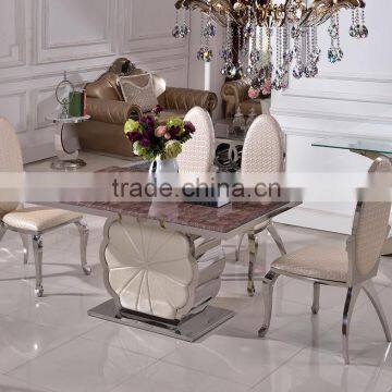 TH385 Luxury Popular Stainless Dining Table XCY photo-5