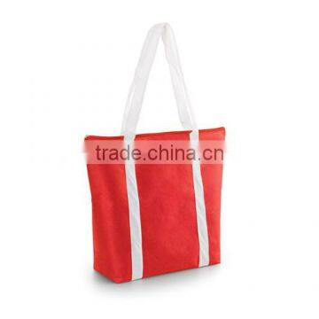 Best selling promotional wholesale cheap shopping bag with zipper