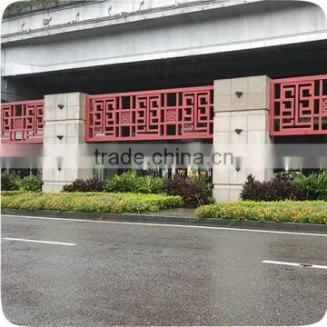 Custom-Made Stainless Steel Outdoor Exterior Wall Partition photo-3
