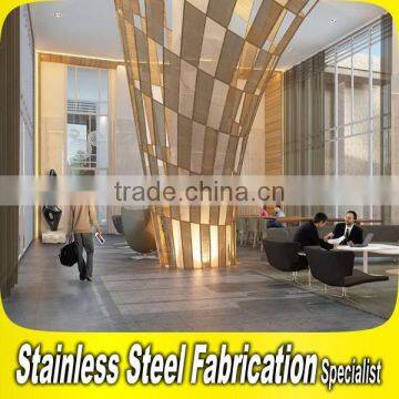 Stainless Steel Movable Partition Wall for Art Gallery