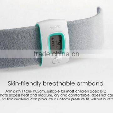 New Bluetooth Smart Thermometer With High Temporature Alarm, Wearable Electric Thermometer for Baby photo-3