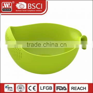 2015 new design fruit vegetable plastic colander