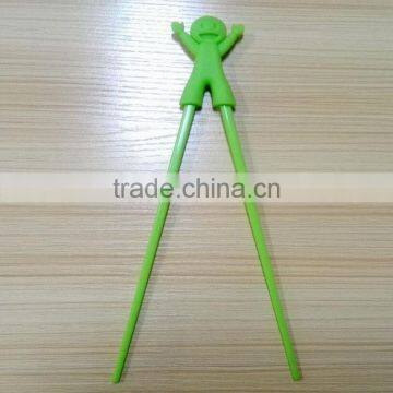 Whole Sales Melamine Chopsticks With Silicone Helper for Kids