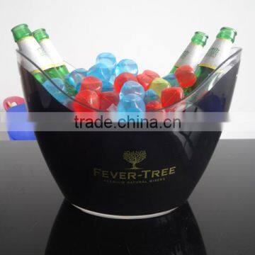 Supply Good Quality Acrylic Plastic Beer Vodka Champagne Ice Bucket Coolers photo-3
