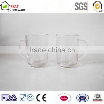 High quality cheap glass beer coffee mug tea cup