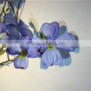 Home Garden Decoration 70cm Hight Blue Cornus Chrysanthemum Wedding Flower EHMF03 0404